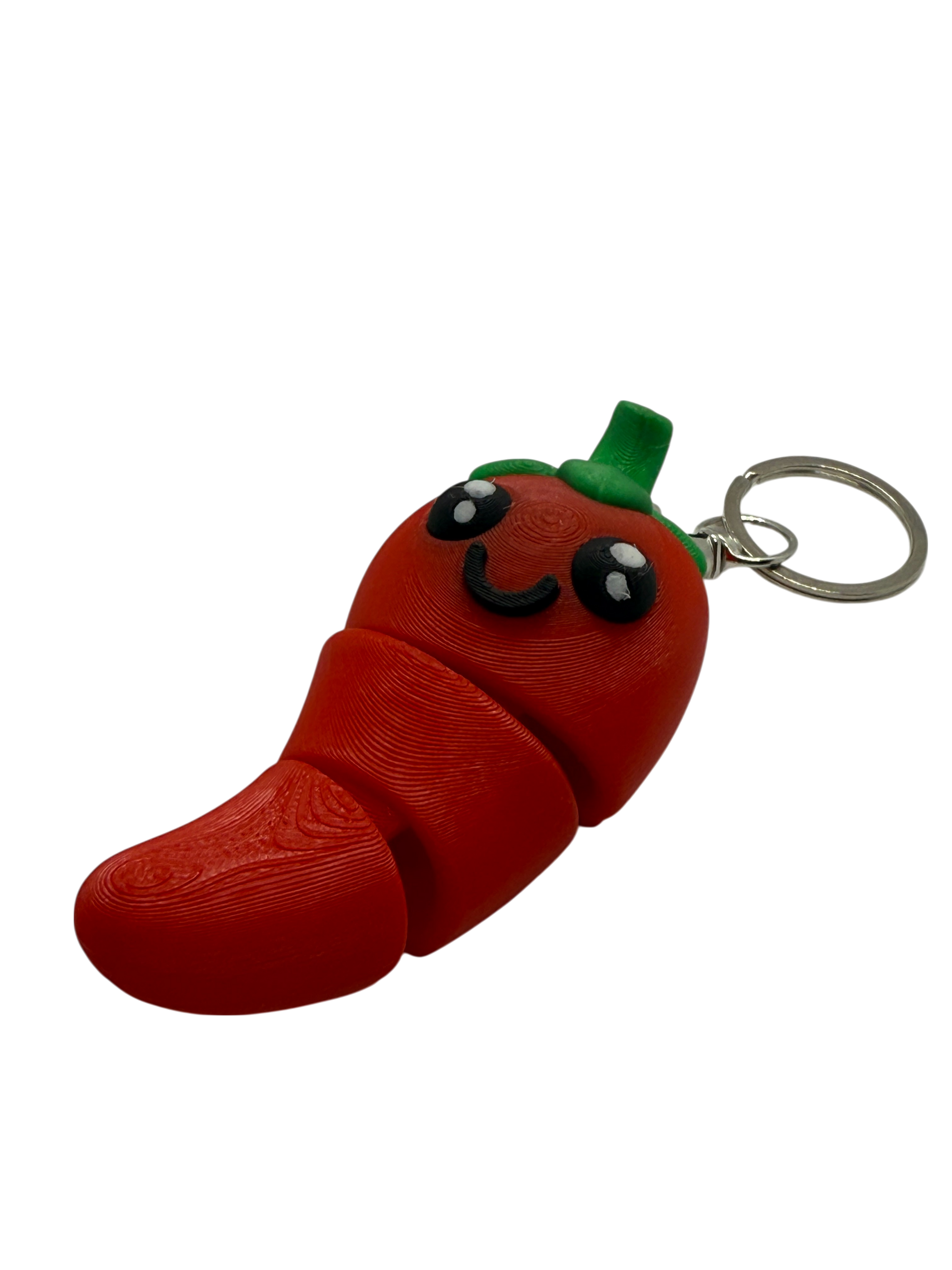 Flexi Chili Pepper Keychain