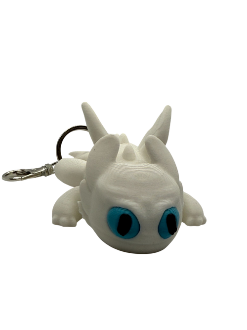 Flexi Luna Fury Light Dragon Keychain - ReckPrints