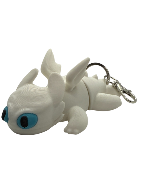 Flexi Luna Fury Light Dragon Keychain - ReckPrints